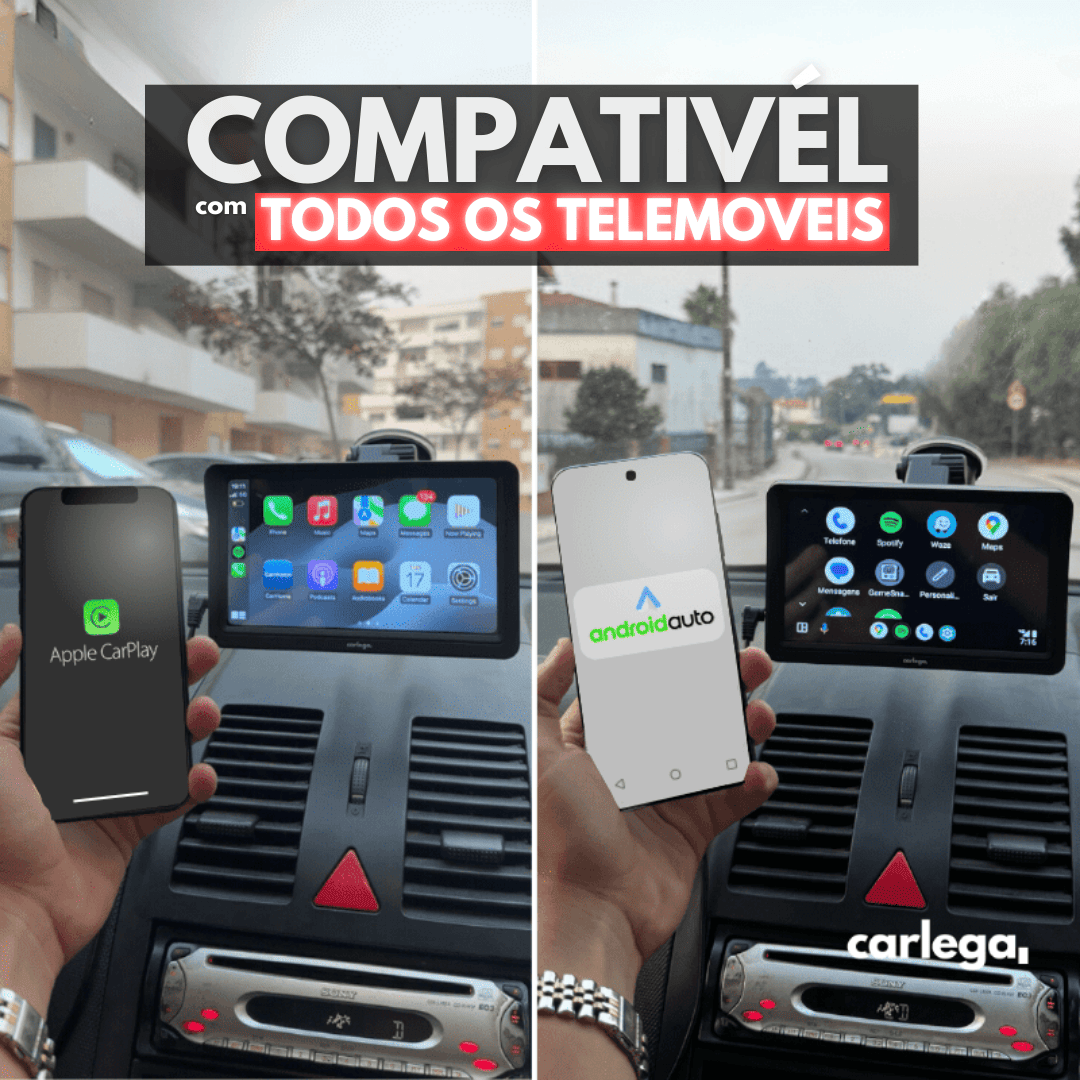 carlega Portable CarPlay/AndroidAuto